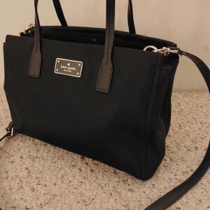 KATE SPADE NEW YORK  SMALL LODEN BLAKE AVENUE CROSSBODY HANDBAG BLACK